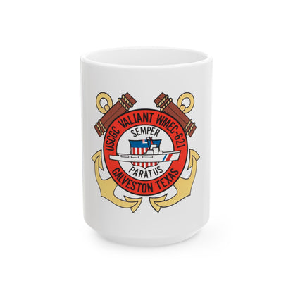 USCGC Valiant WMEC 621 (U.S. Coast Guard) White Coffee Mug
