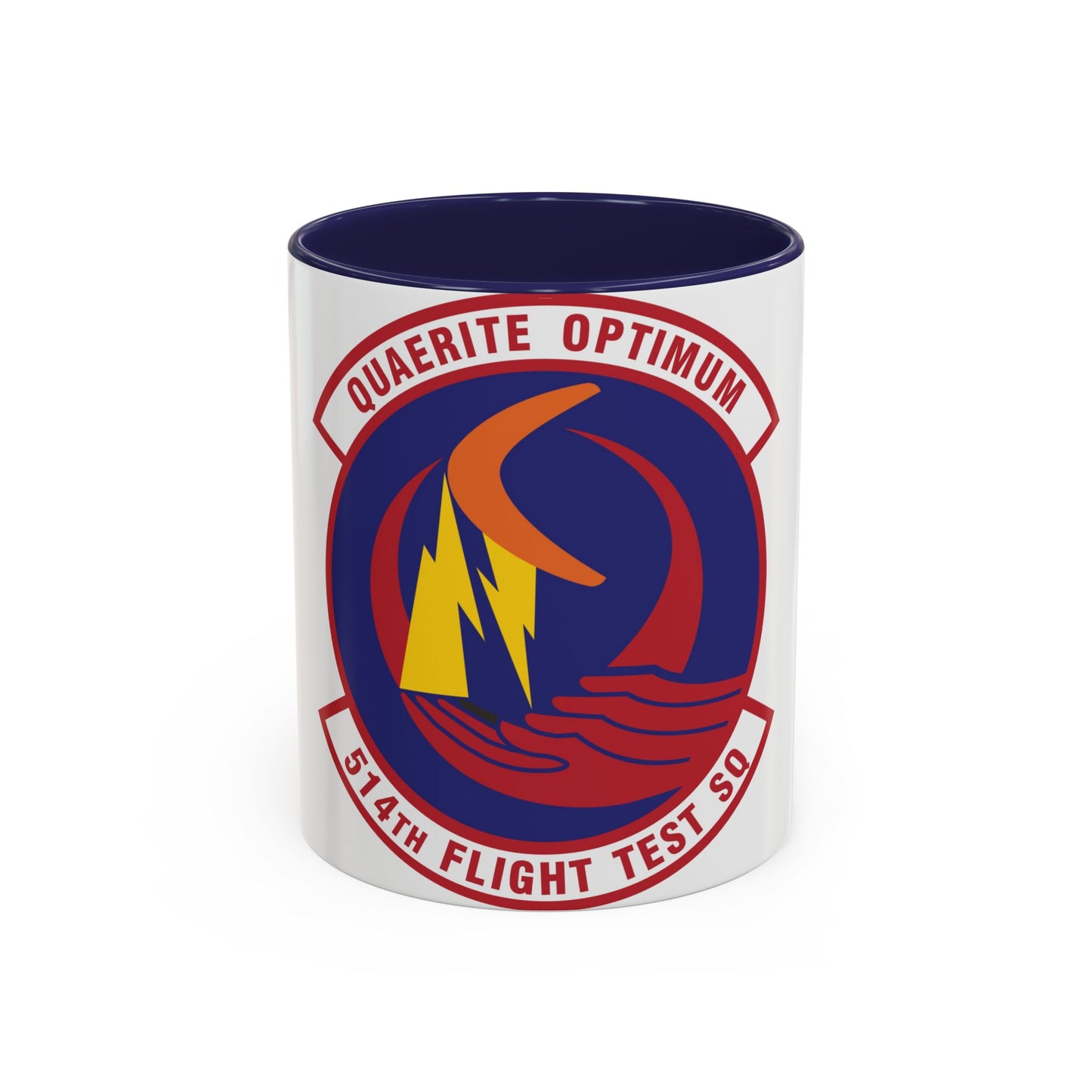 514th Flight Test Squadron (U.S. Air Force) Accent Coffee Mug