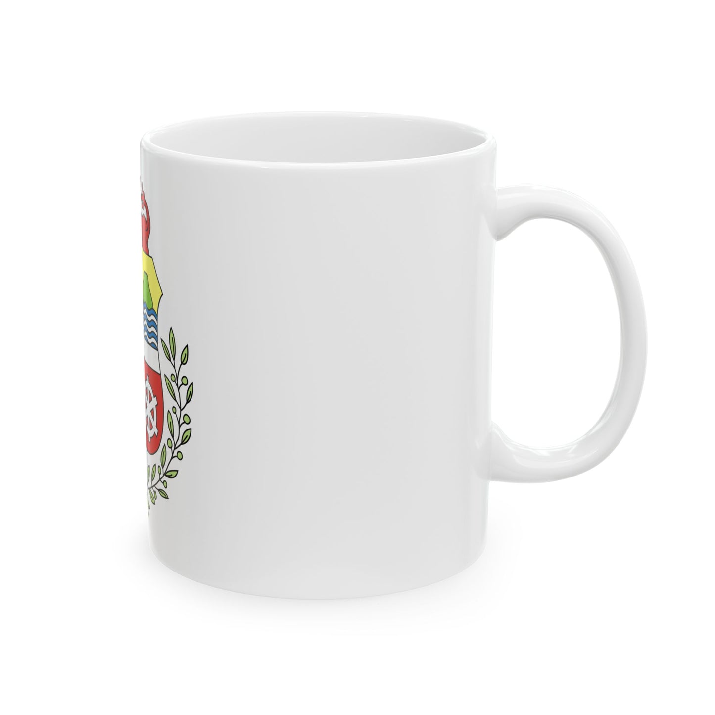 Coat of arms of Aruba - White Coffee Mug