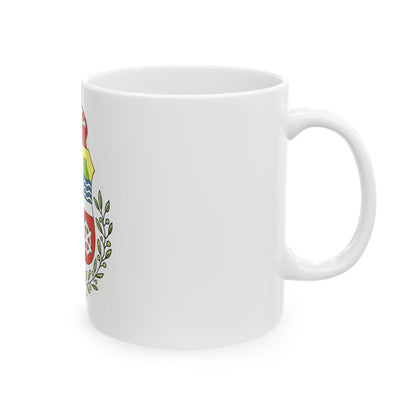 Coat of arms of Aruba - White Coffee Mug
