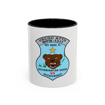 USCGC Attu WPB 1317   Key West FL (U.S. Coast Guard) Accent Coffee Mug