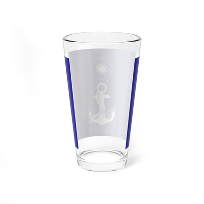 ROCN Fleet Commanders Flag 1962 (China) Pint Glass 16oz