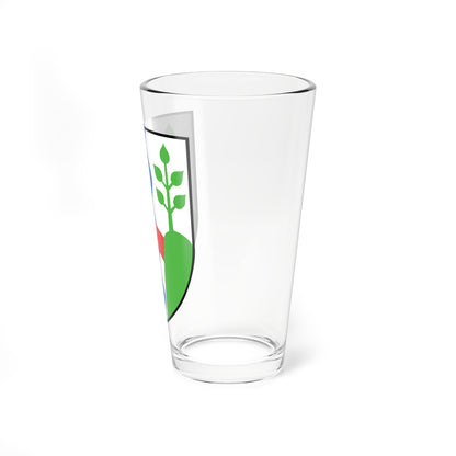 Vejle Kommune coa (Denmark) (Coat of Arms) Pint Glass 16oz