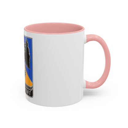 71st Expeditionary Military Intelligence Brigade 2 (U.S. Army) Accent Coffee Mug