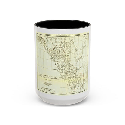USA - Alaska (1903) (Map) Accent Coffee Mug