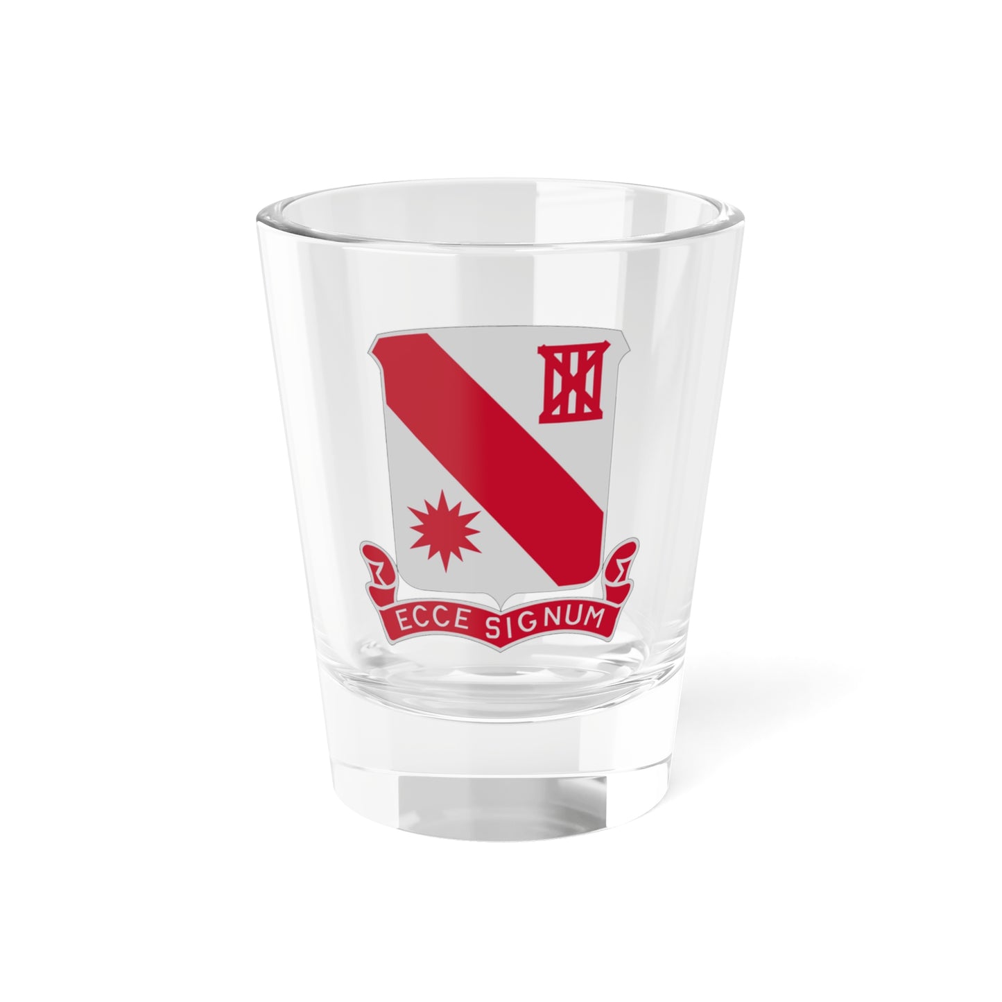 96 Engineer Battalion (U.S. Army) Shot Glass 1.5oz