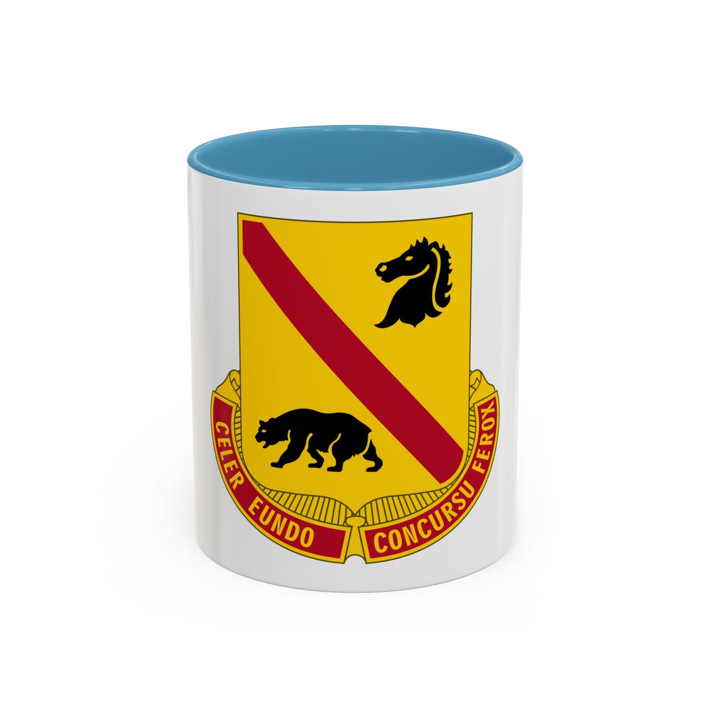 302 Cavalry Regiment (U.S. Army) Accent Coffee Mug