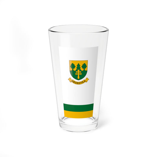 Flag of Borota vertical (Hungary) Pint Glass 16oz