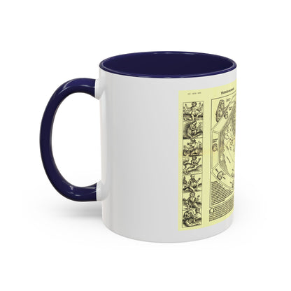 Chronicon Nurembergense Map (1493) (Map) Accent Coffee Mug