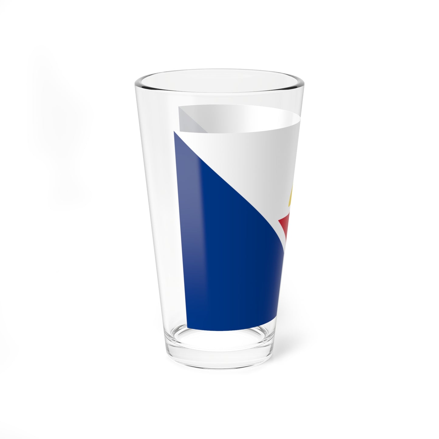 Flag of Saint-Martin fictional (France) Pint Glass 16oz