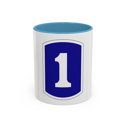 1 Infantry Brigade (U.S. Army) Accent Coffee Mug