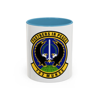 702d Munitions Support Squadron (U.S. Air Force) Accent Coffee Mug