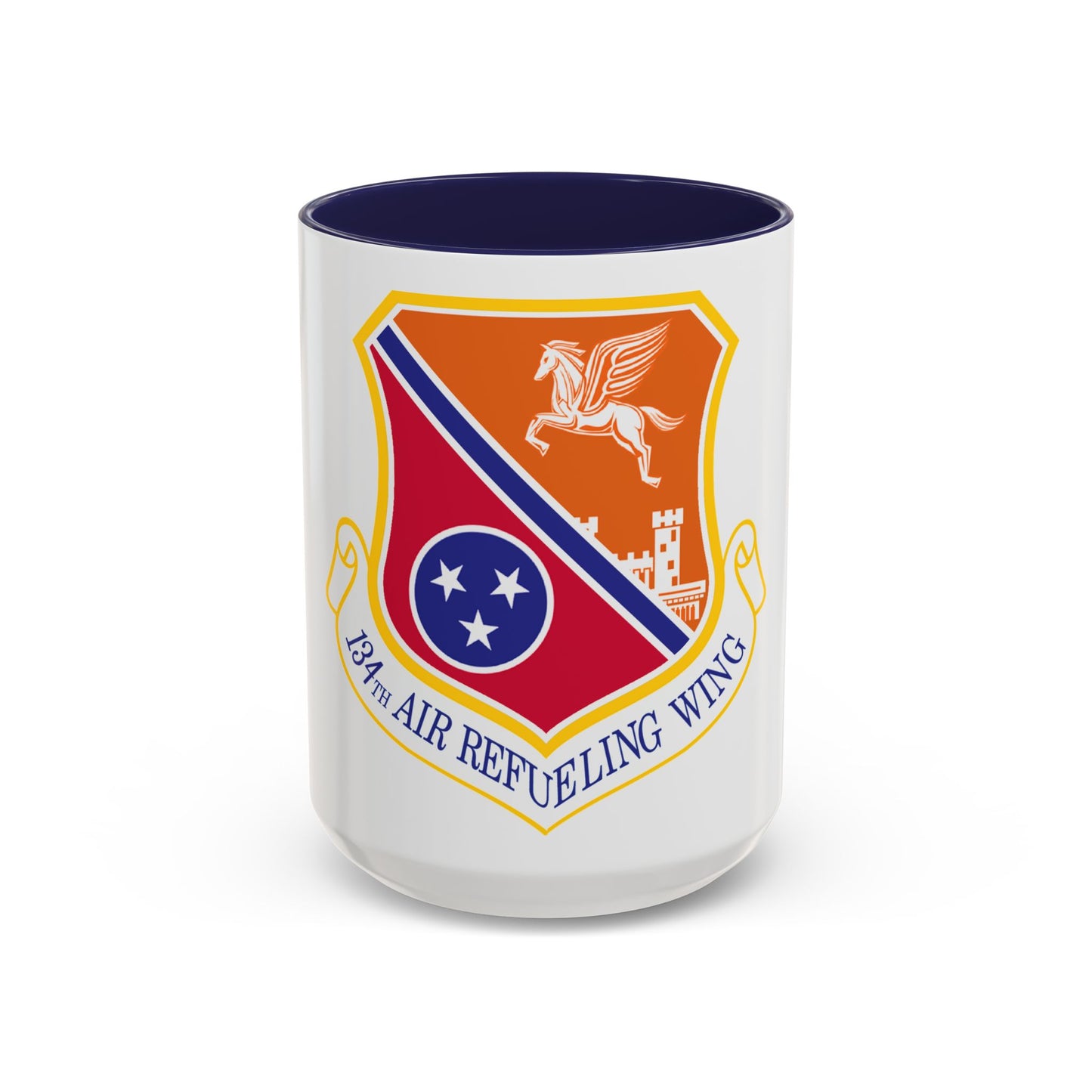 134th Air Refueling Wing (U.S. Air Force) Accent Coffee Mug
