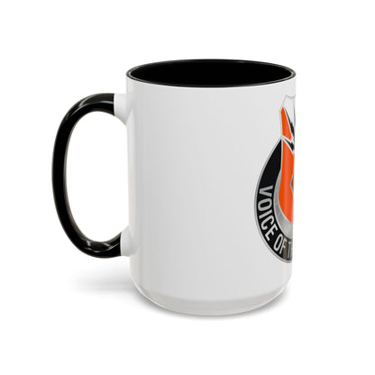 136 Signal Battalion (U.S. Army) Accent Coffee Mug