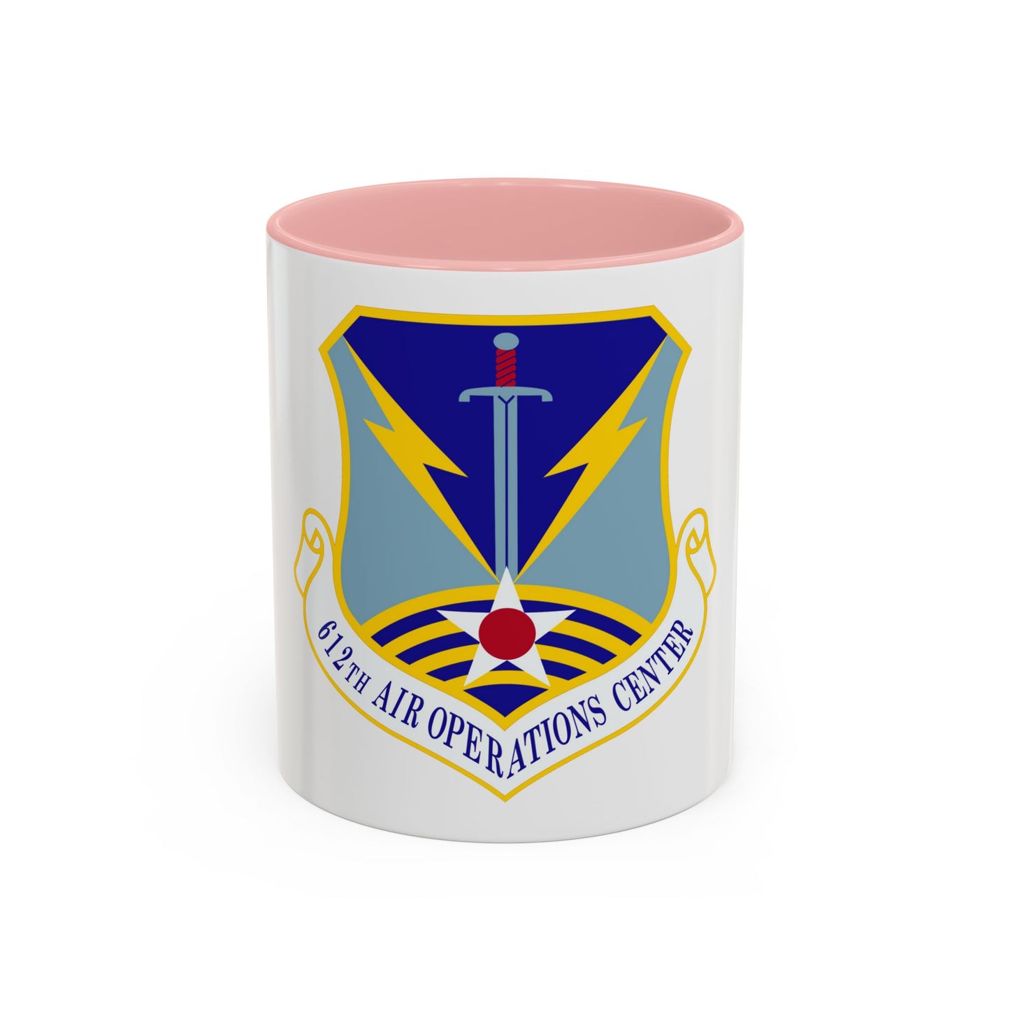 612 Air Operations Center ACC (U.S. Air Force) Accent Coffee Mug