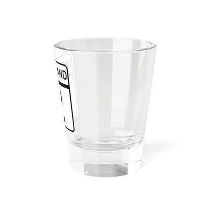 MD Route 2 (Maryland) (Road Sign) Shot Glass 1.5oz