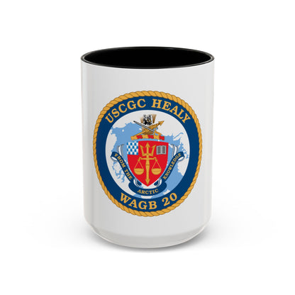 USCGC Healy WAGB 20 (U.S. Coast Guard) Accent Coffee Mug