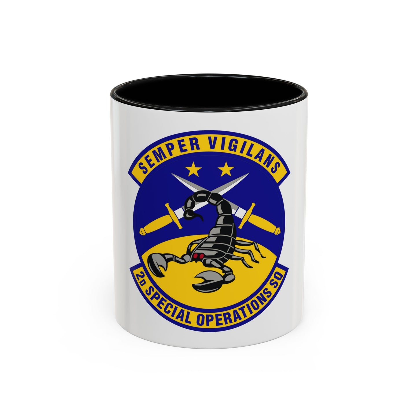 2d Special Operations Squadron (U.S. Air Force) Accent Coffee Mug