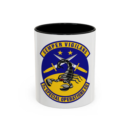 2d Special Operations Squadron (U.S. Air Force) Accent Coffee Mug