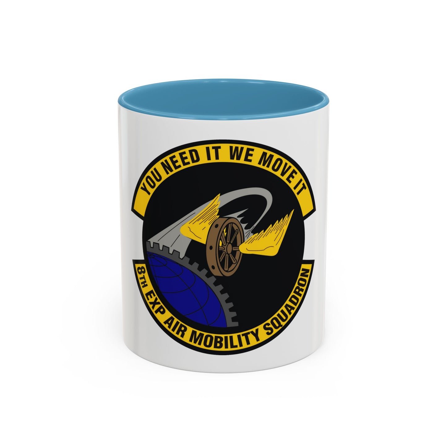 8th Expeditionary Air Mobility Squadron (U.S. Air Force) Accent Coffee Mug