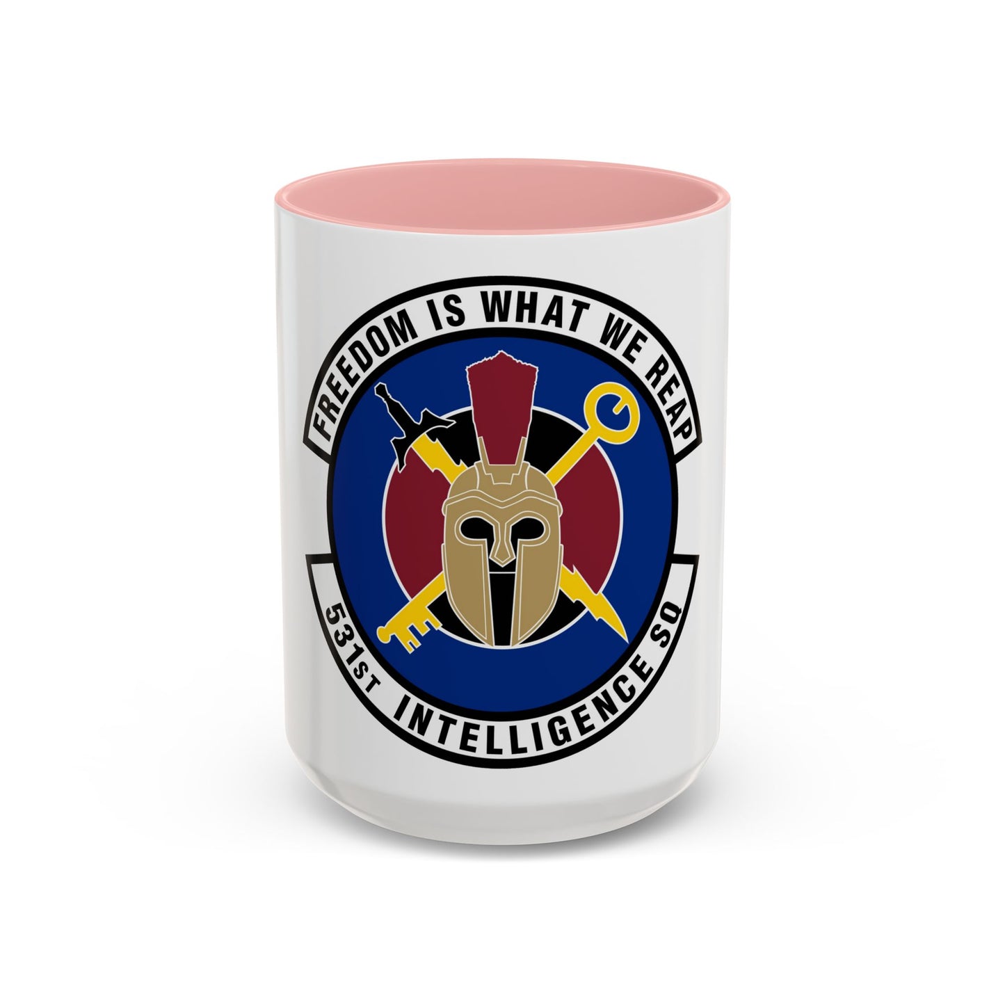531 Intelligence Squadron ACC (U.S. Air Force) Accent Coffee Mug