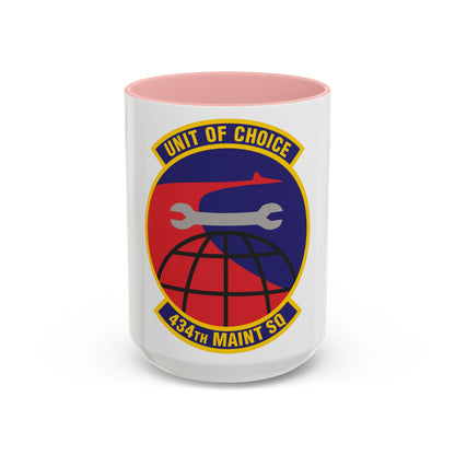 434th Maintenance Squadron (U.S. Air Force) Accent Coffee Mug