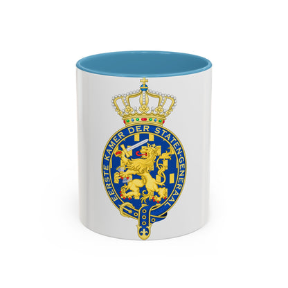 Coat of arms of the Eerste Kamer - Accent Coffee Mug