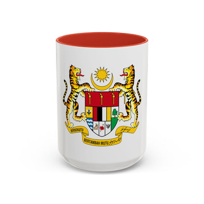 Coat of arms of Malaysia (1973-1982) - Accent Coffee Mug