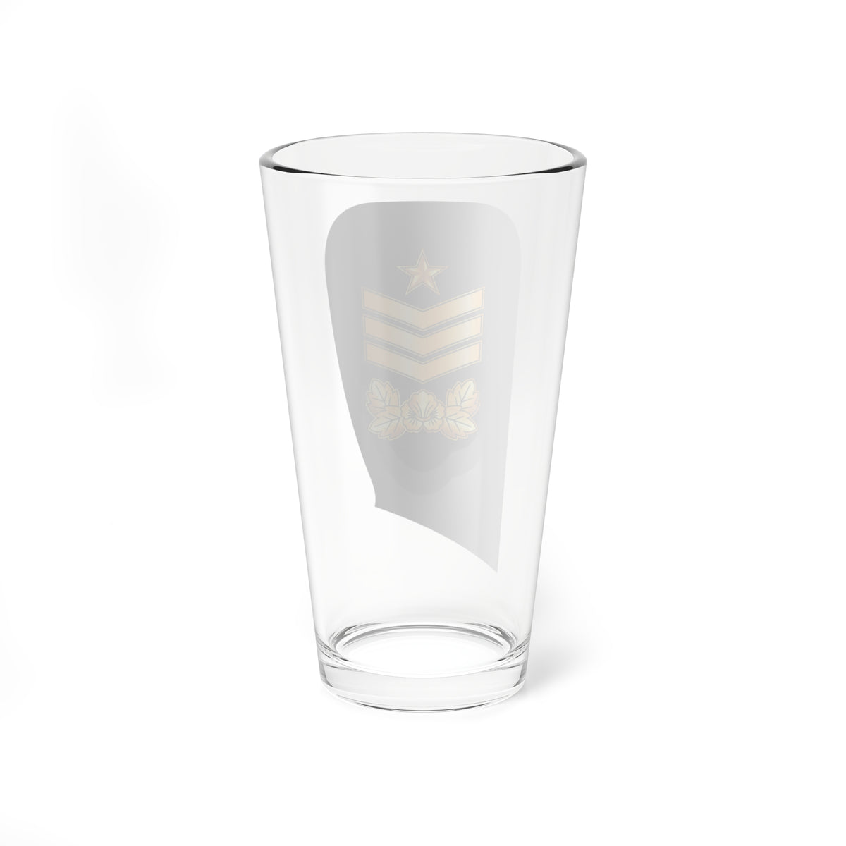 8.SKN MCPO (Korea) (Military Rank) Pint Glass 16oz