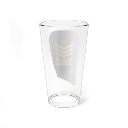 8.SKN MCPO (Korea) (Military Rank) Pint Glass 16oz
