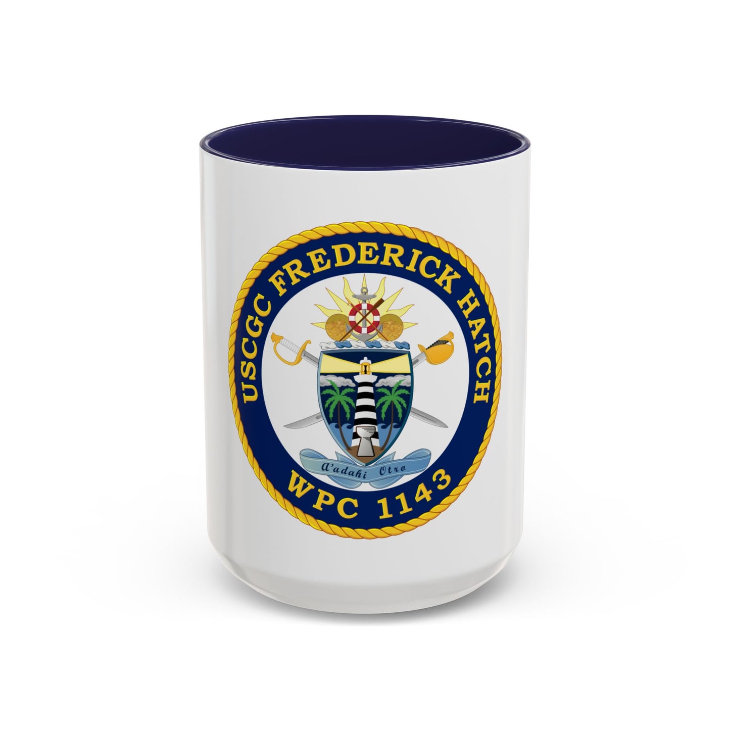 USCGC Frederick Hatch WPC 1143 (U.S. Coast Guard) Accent Coffee Mug