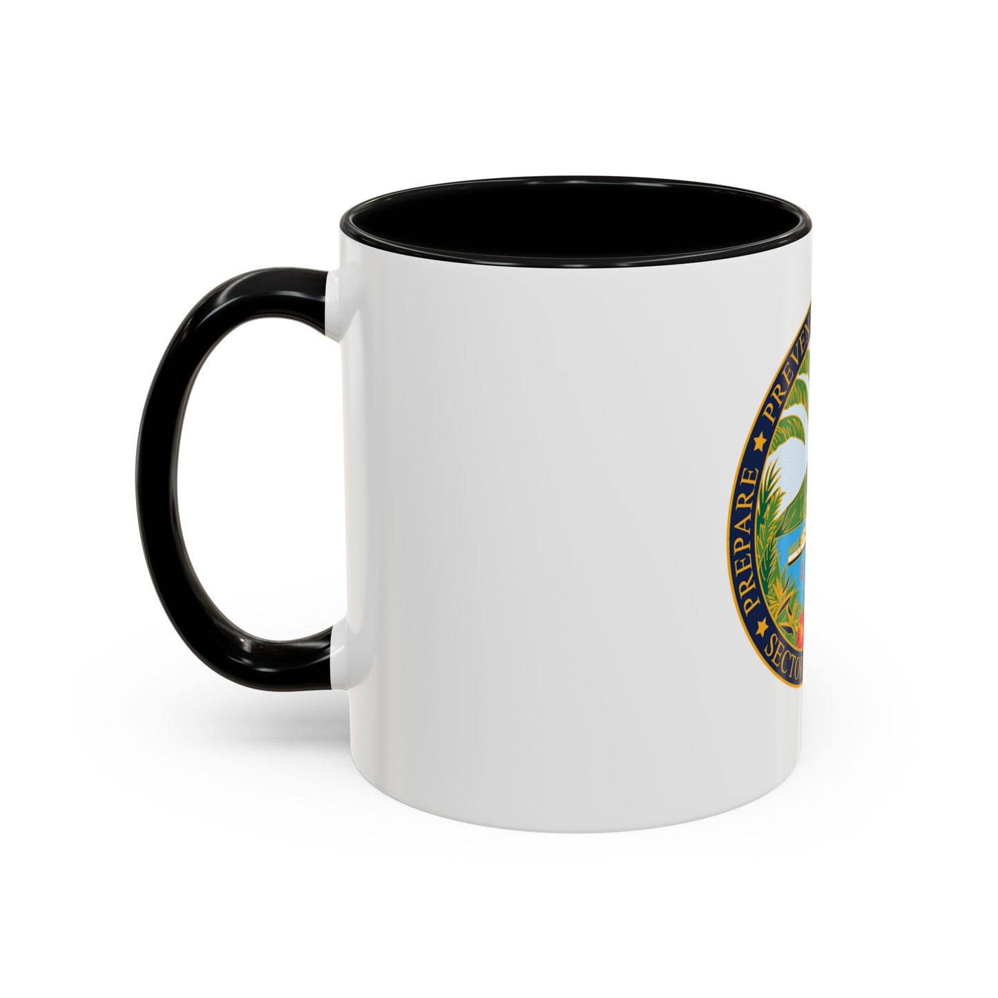 USCG Sector Honolulu (U.S. Coast Guard) Accent Coffee Mug