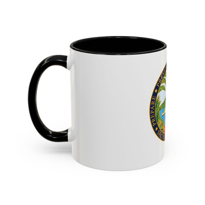 USCG Sector Honolulu (U.S. Coast Guard) Accent Coffee Mug