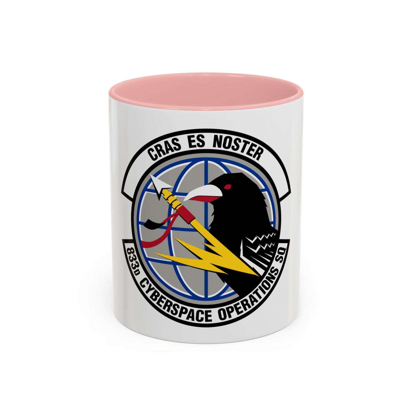 833 Cyberspace Operations Squadron ACC (U.S. Air Force) Accent Coffee Mug