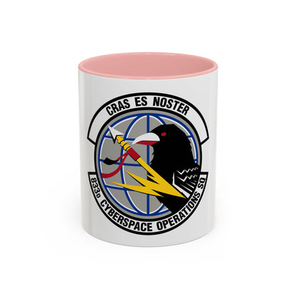 833 Cyberspace Operations Squadron ACC (U.S. Air Force) Accent Coffee Mug