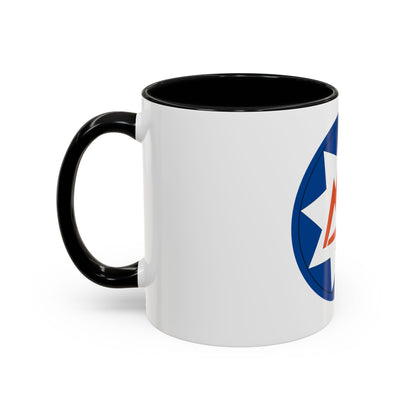 93rd Signal Brigade 2 (U.S. Army) Accent Coffee Mug