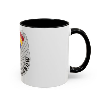 142 Aviation Regiment (U.S. Army) Accent Coffee Mug