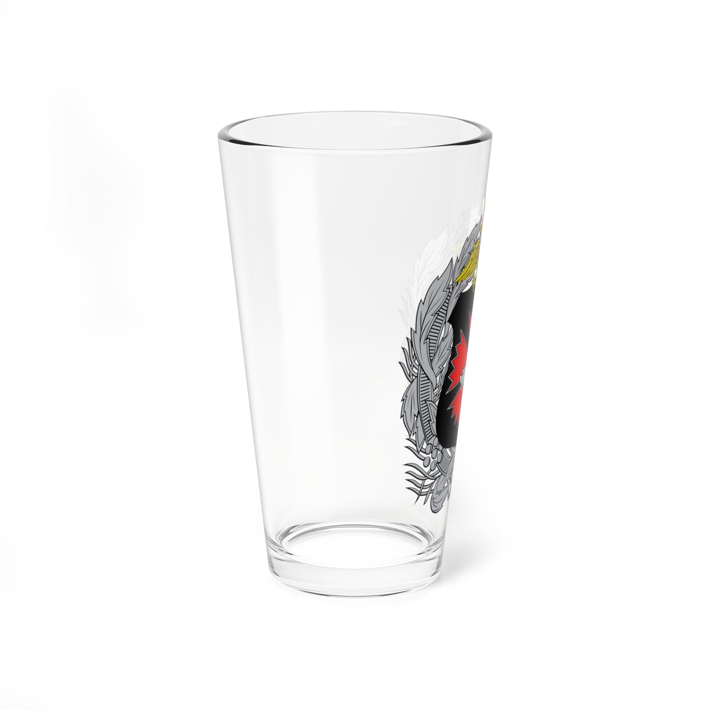 Emblem of the GRU (Russia) (Coat of Arms) Pint Glass 16oz