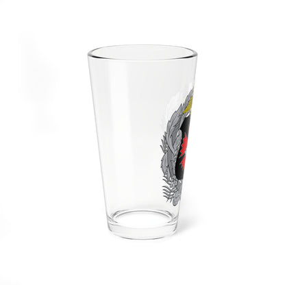 Emblem of the GRU (Russia) (Coat of Arms) Pint Glass 16oz