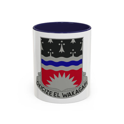 164 Engineer Battalion (U.S. Army) Accent Coffee Mug