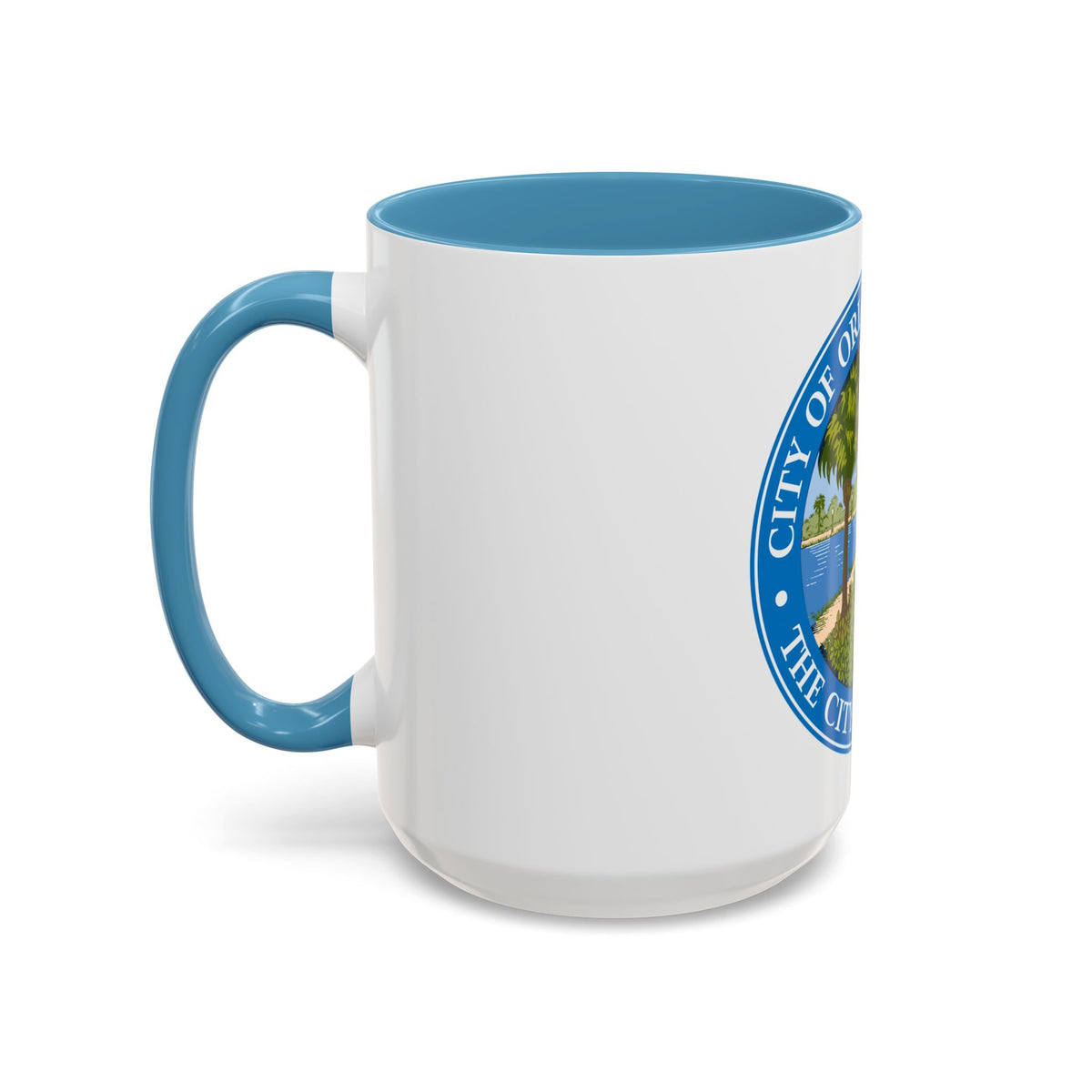 Seal of Orlando Florida - Accent Coffee Mug