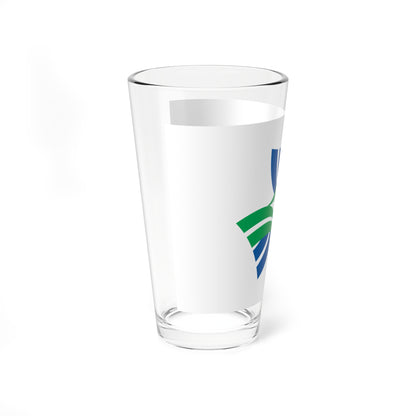 Flag of Yurihama Tottori (Japan) Pint Glass 16oz