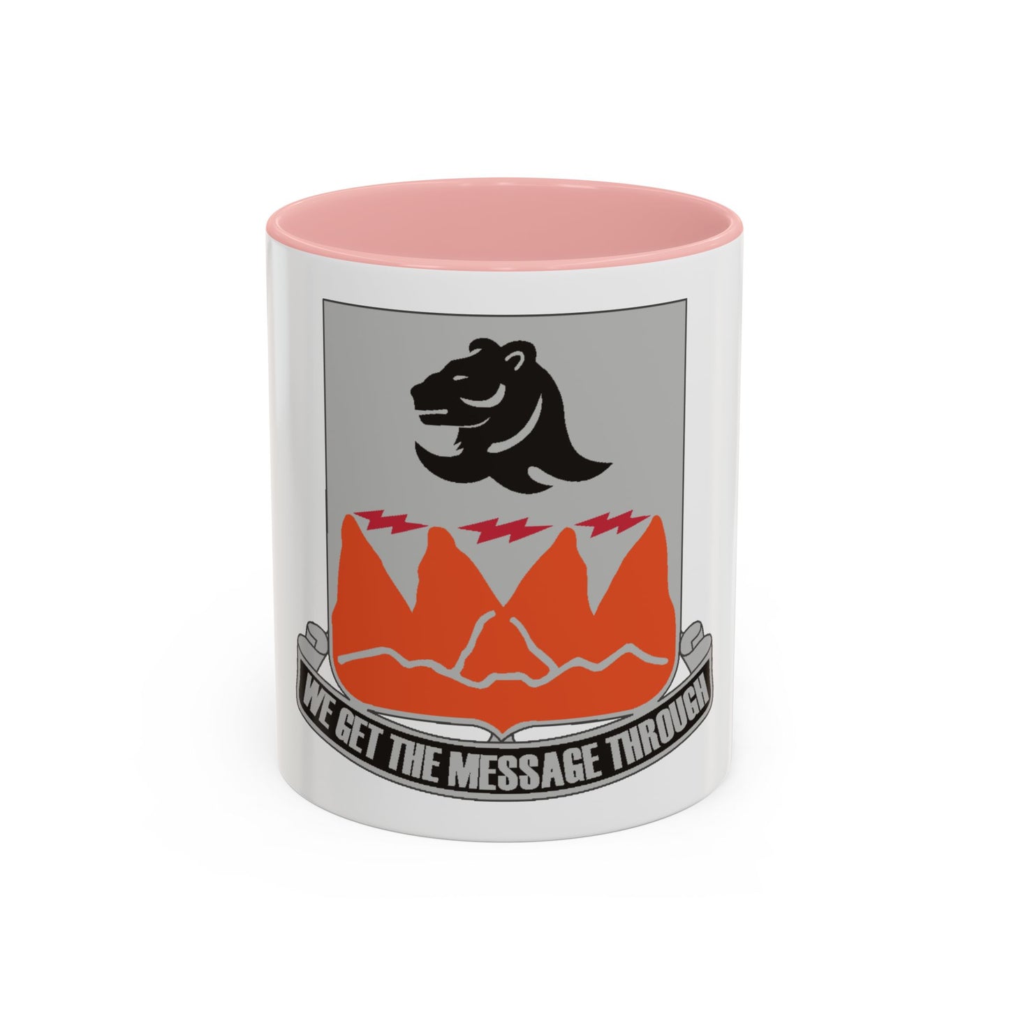 4 Signal Battalion (U.S. Army) Accent Coffee Mug