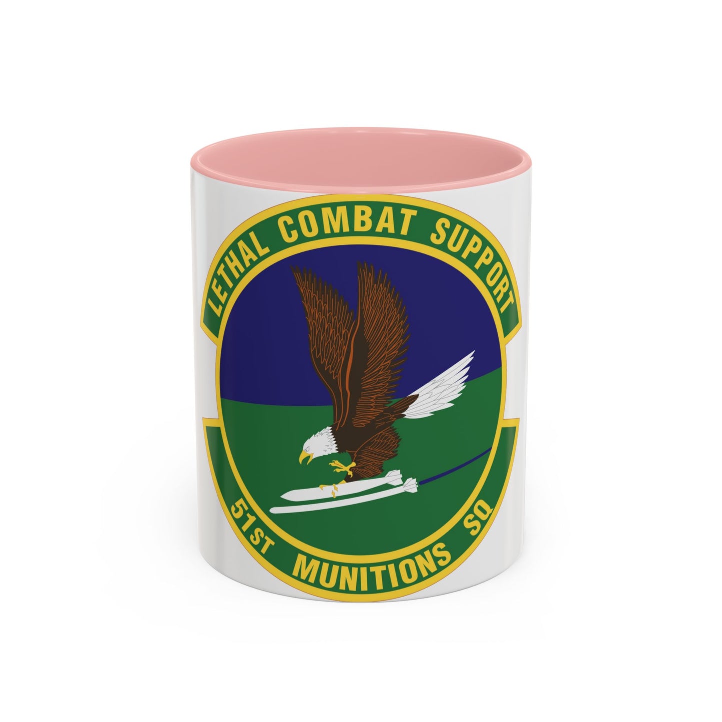 51st Munitions Squadron (U.S. Air Force) Accent Coffee Mug