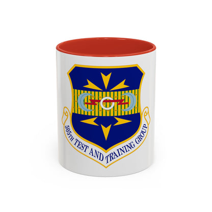 505 Test and Training Group ACC (U.S. Air Force) Accent Coffee Mug