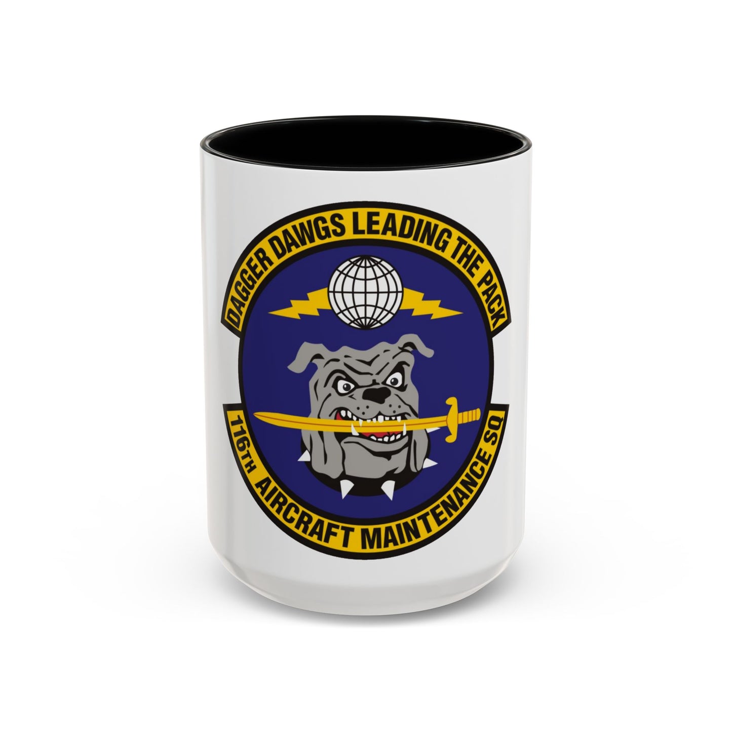116th Aircraft Maintenance Squadron (U.S. Air Force) Accent Coffee Mug