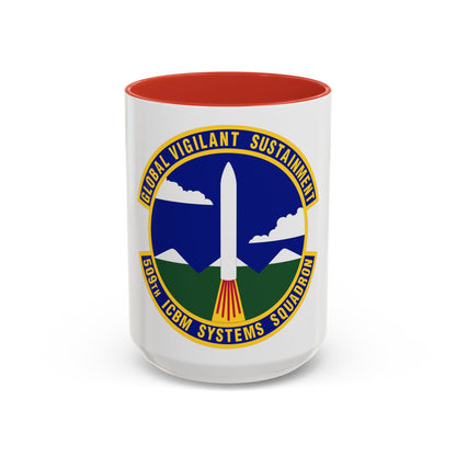 509th ICBM Systems Squadron (U.S. Air Force) Accent Coffee Mug