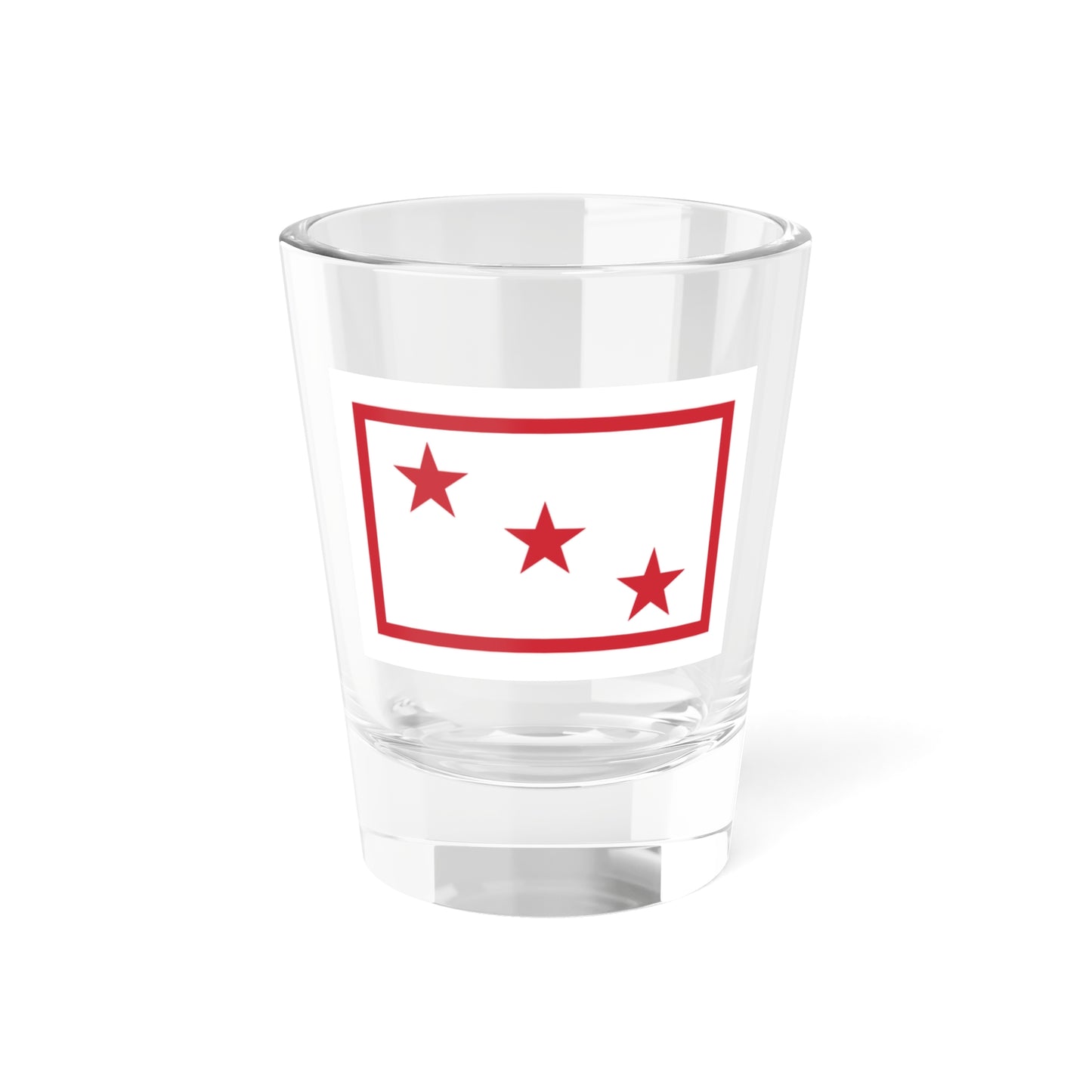 Flag of the chief of staff of the Regio Esercito (Italy) Shot Glass 1.5oz