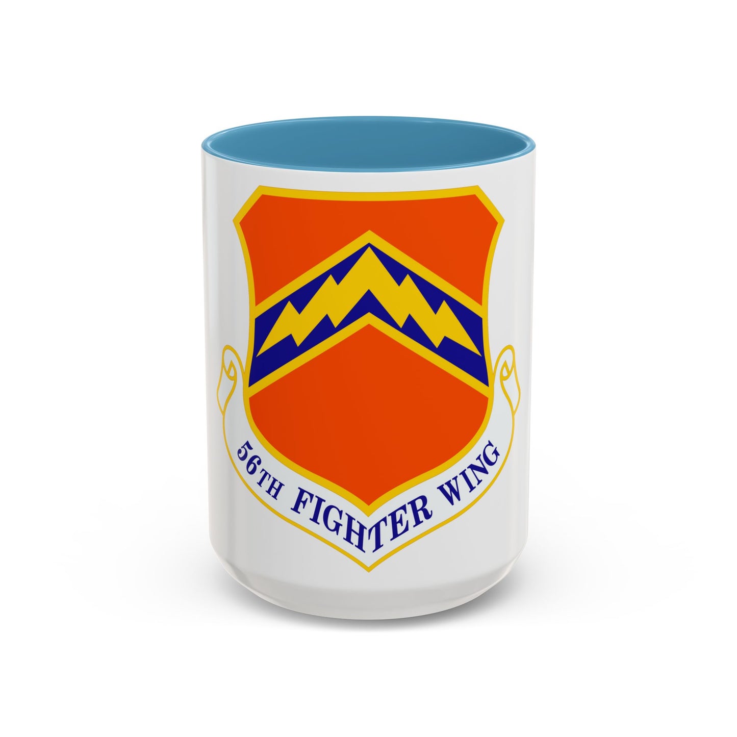 56th Fighter Wing (U.S. Air Force) Accent Coffee Mug