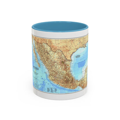 North America - Mexico (1994) (Map) Accent Coffee Mug